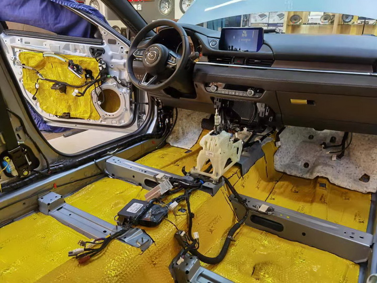 马自达阿特兹降噪效果如何,阿特兹大白鲨隔音改装案例