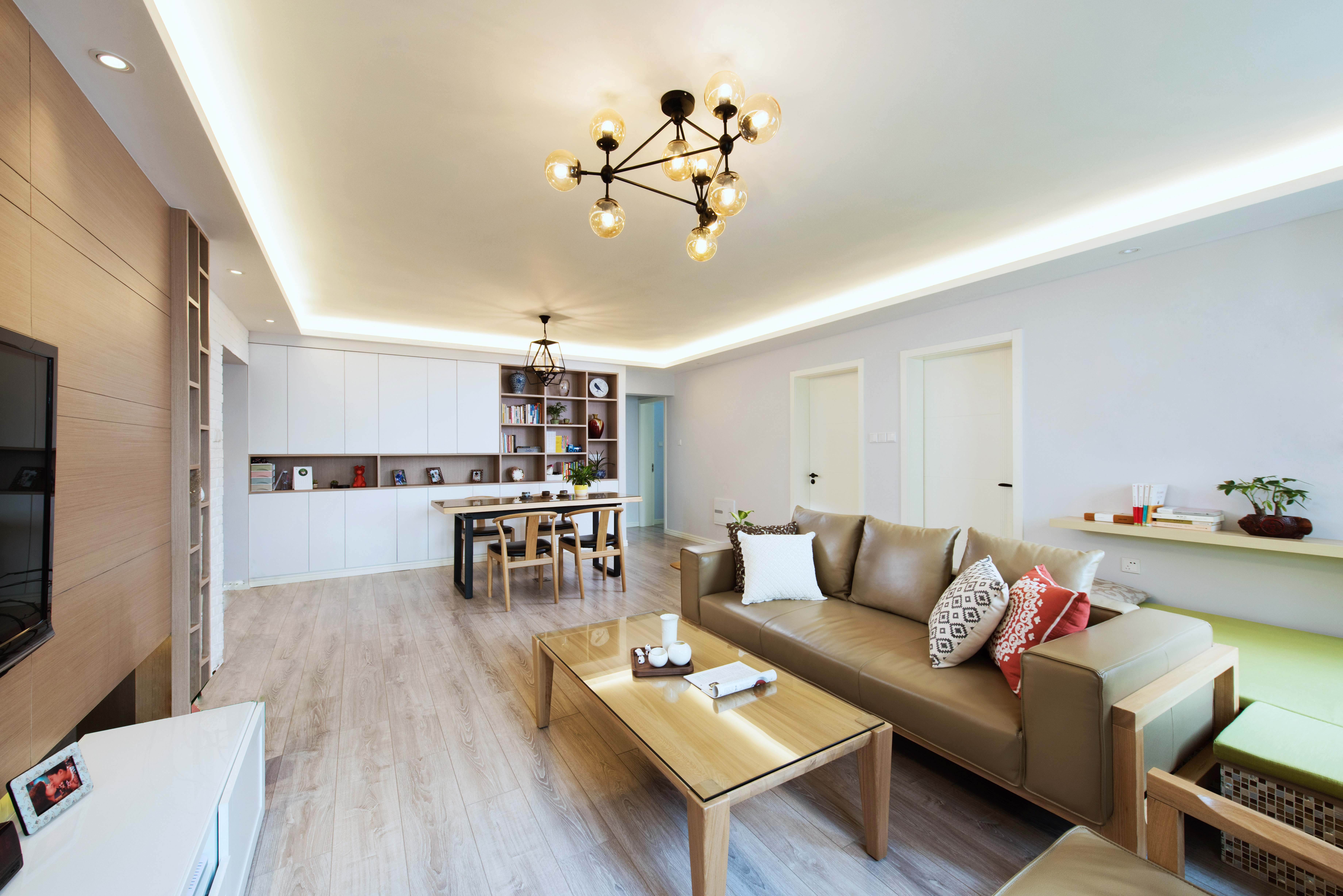 现代简约居所营造向往的生活,简约雅致住宅归于宁静的惬意之居