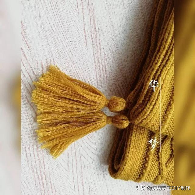 带帽围巾的简单编织方法,简单的连帽围巾一体编织视频