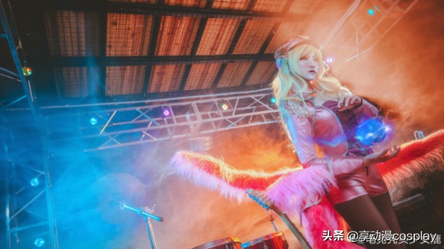 英雄联盟kda女团阿狸cosplay,英雄联盟阿狸偶像歌手cos