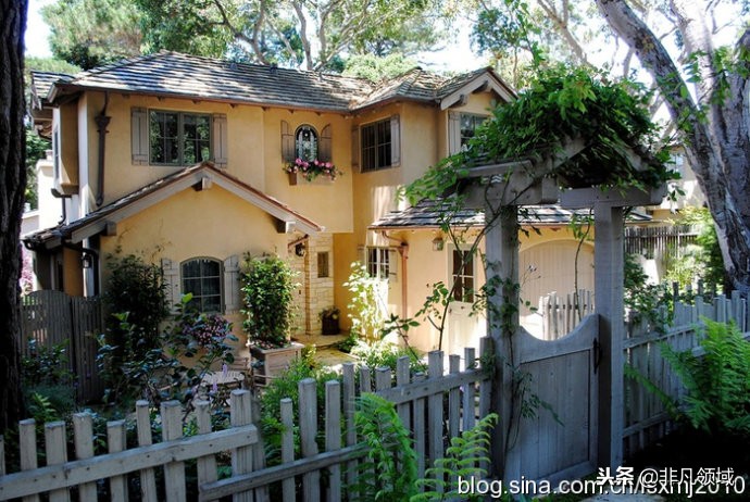 加州卡梅尔小镇,加州卡梅尔海景别墅