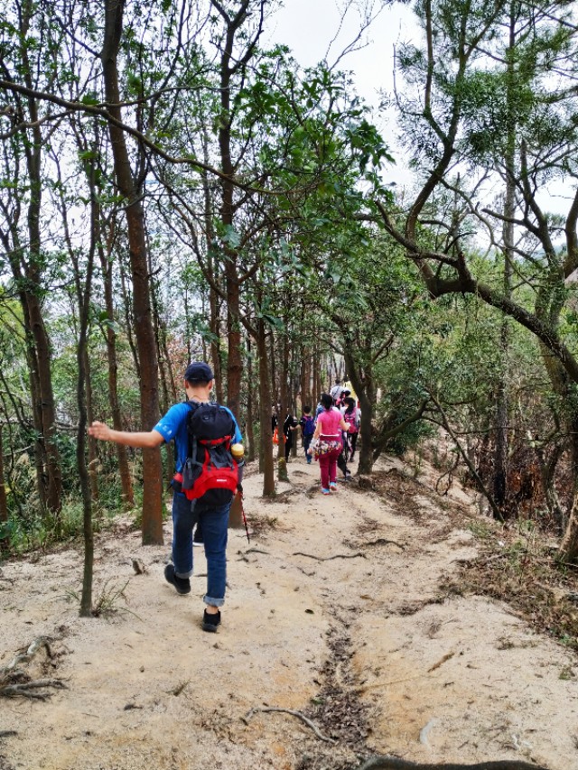 周日跟随珠海户外网板樟山游记