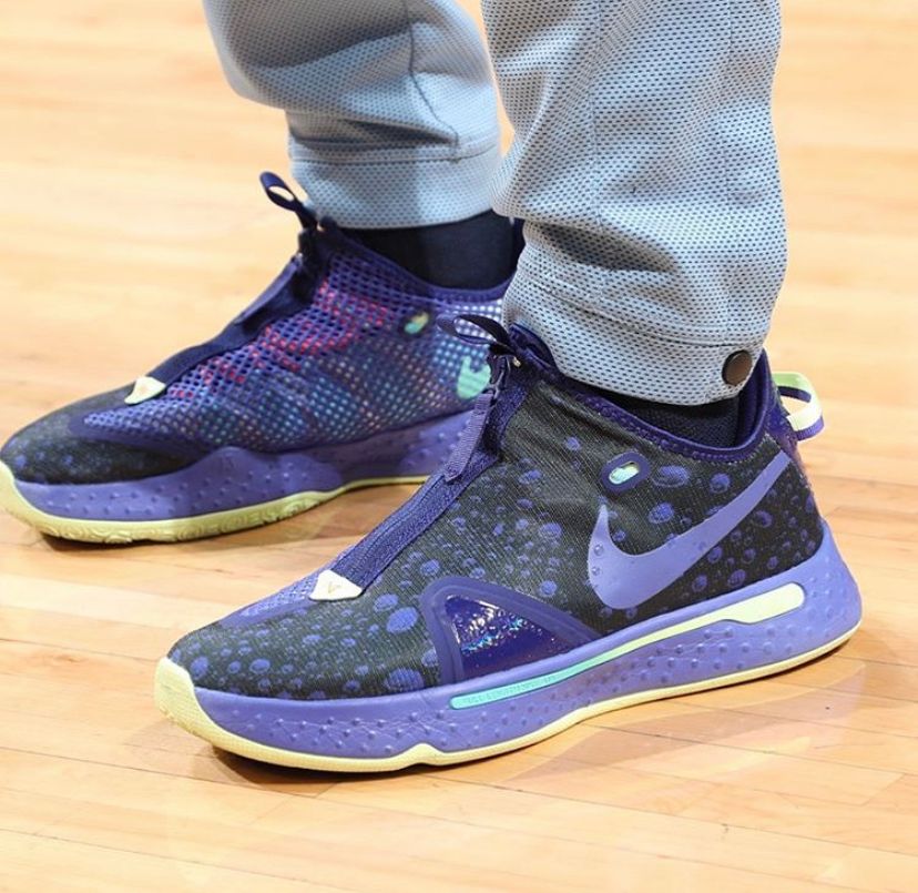 nba球星上脚球鞋塔克,nba鞋王塔克穿aj5