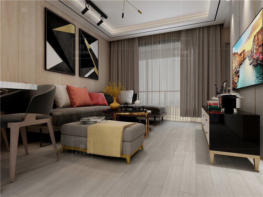 大卫地板万众瞩目,大卫实木多层15cm地板价格