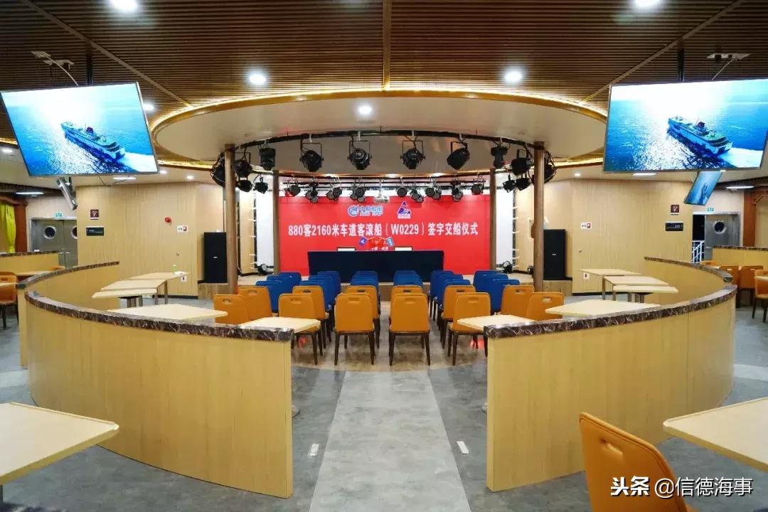 中韩客滚航线,探秘首艘国产大邮轮