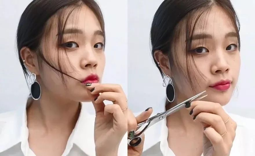 大脸额头高女生适合的发型怎么扎,高额头脸大发型设计女