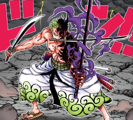 路飞五档和索隆同屏,海贼王未来的索隆