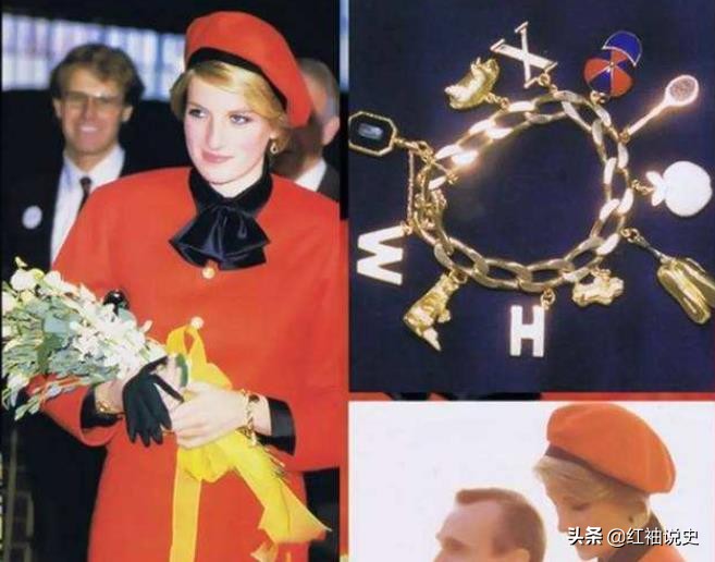 查尔斯送给凯特的珠宝,查尔斯与戴安娜的罕见甜蜜同框