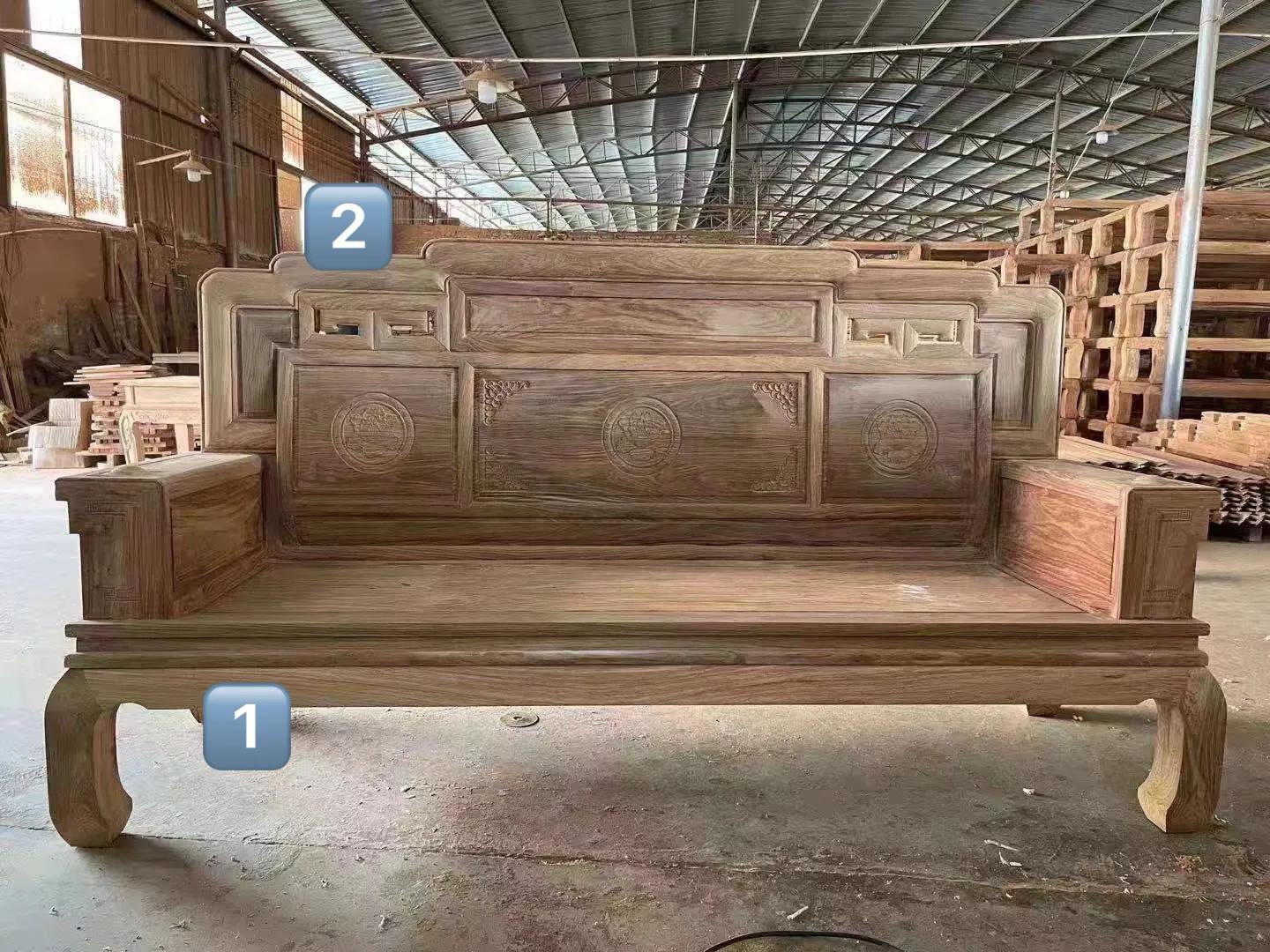 天涯国标红木刺猬紫檀中式沙发,刺猬紫檀沙发国色天香