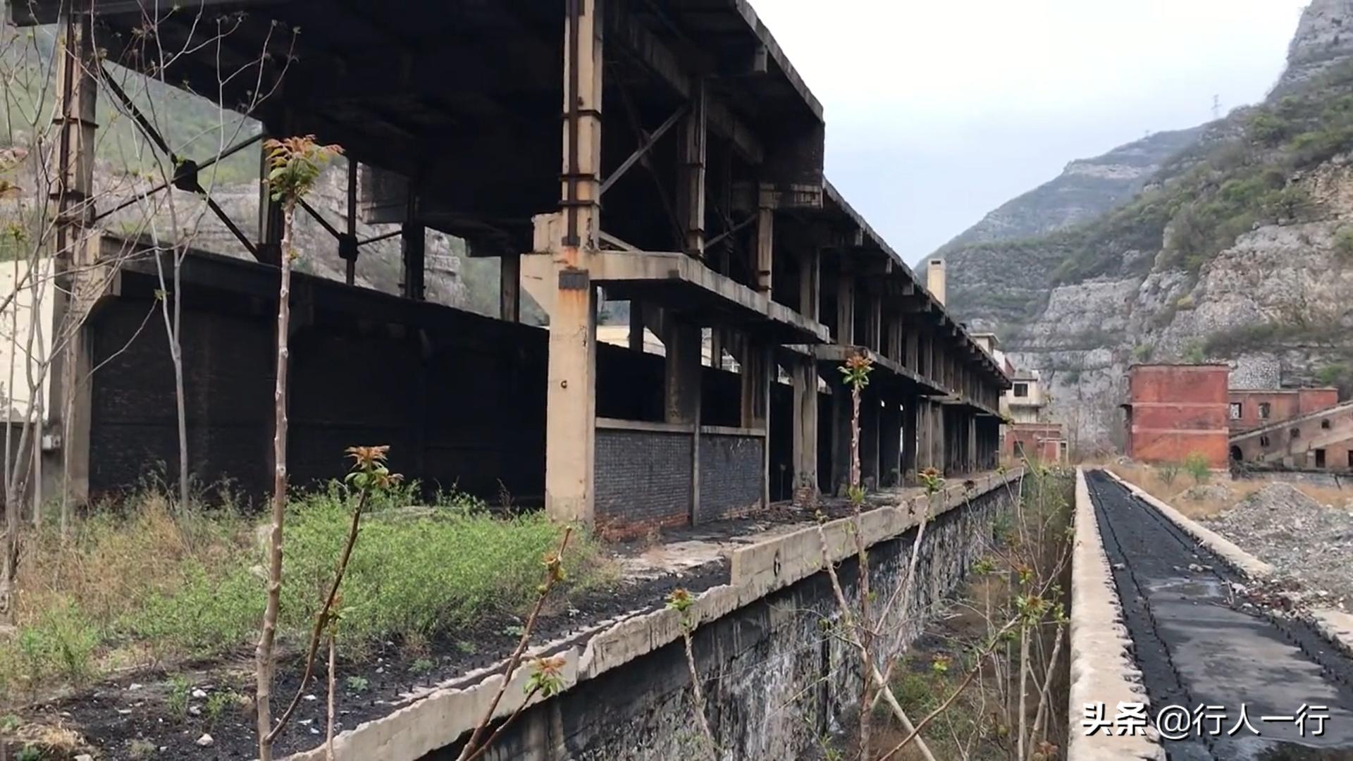 焦作太行深山里废弃的小香港,太行山丹河电厂