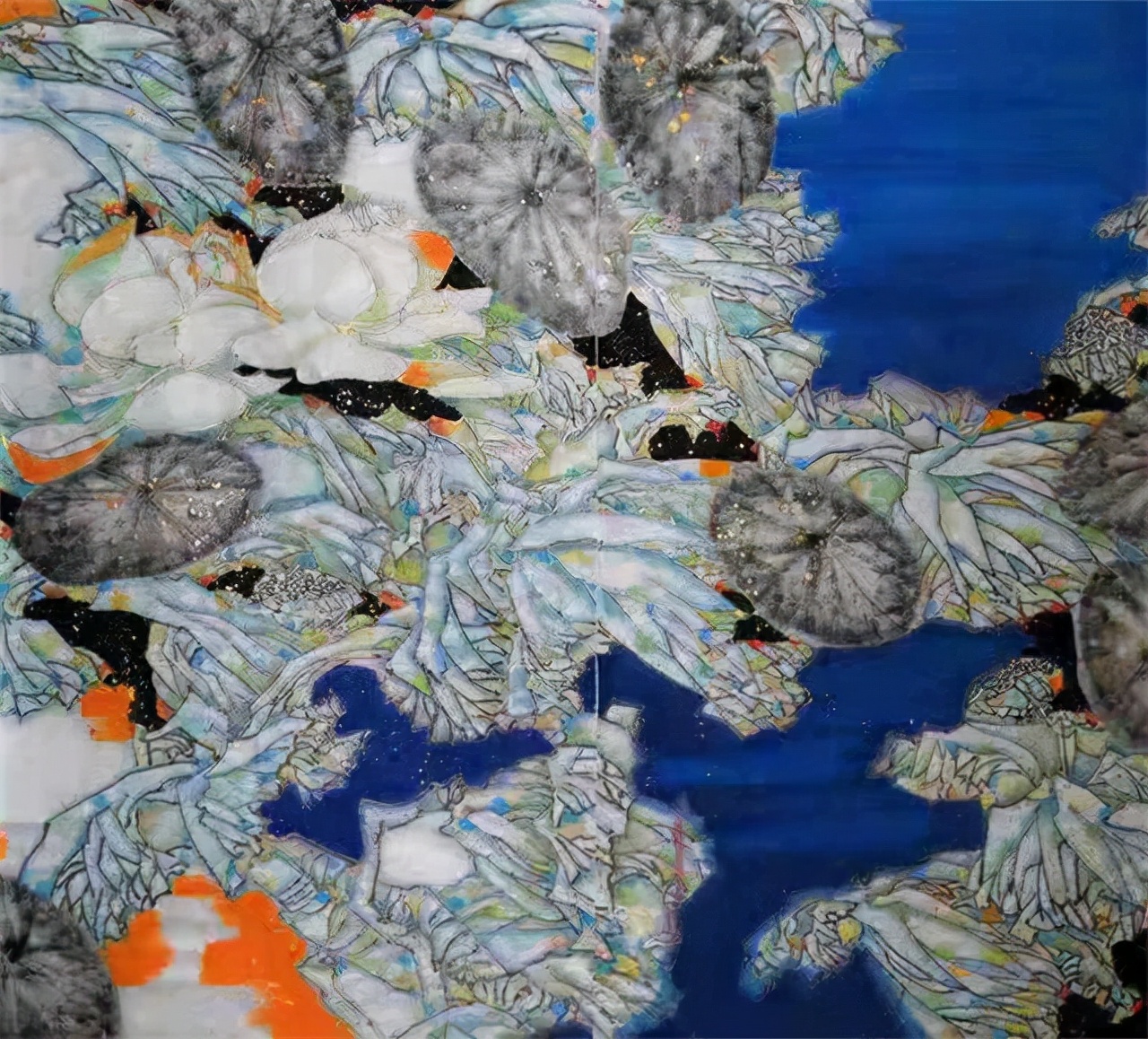 《红了山村醉了秋》：著名画家边广兰作品赏析