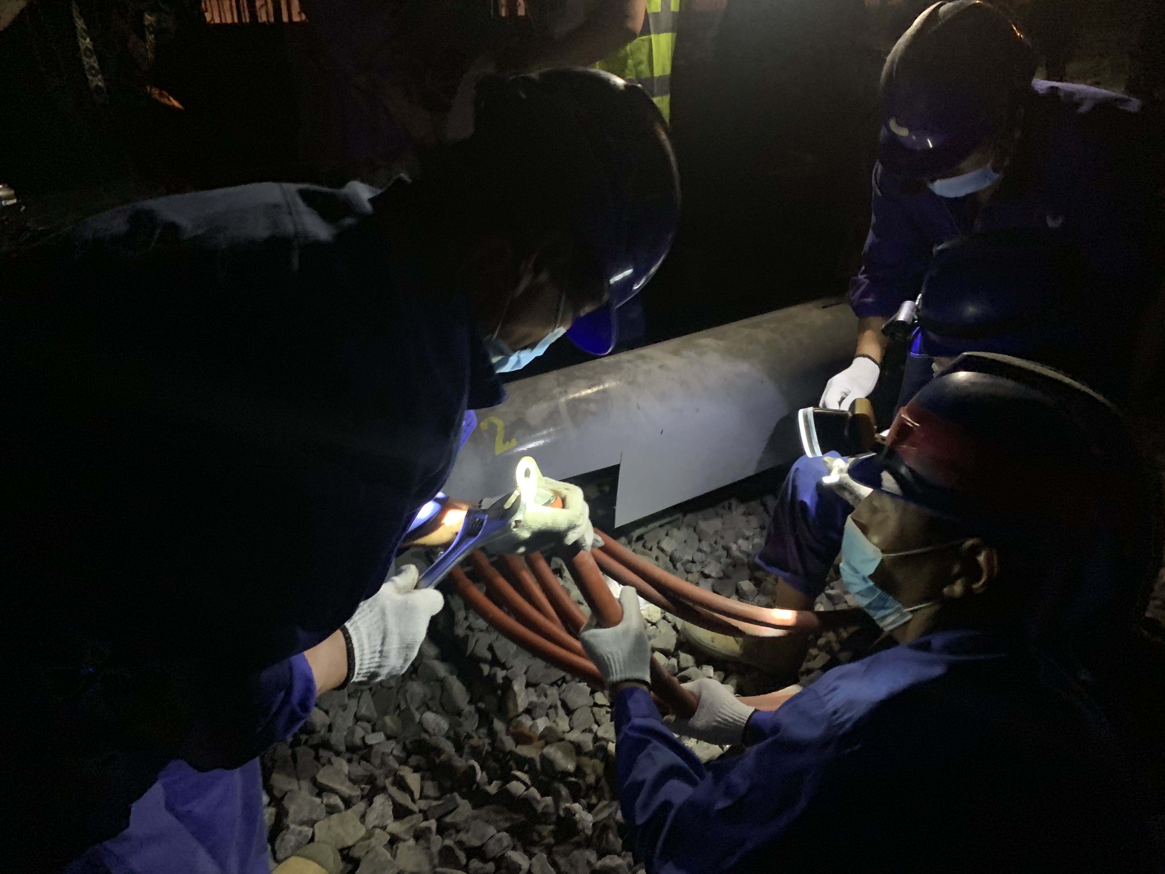 一号线与八通线贯通改造图片,1号线延长线最新进展