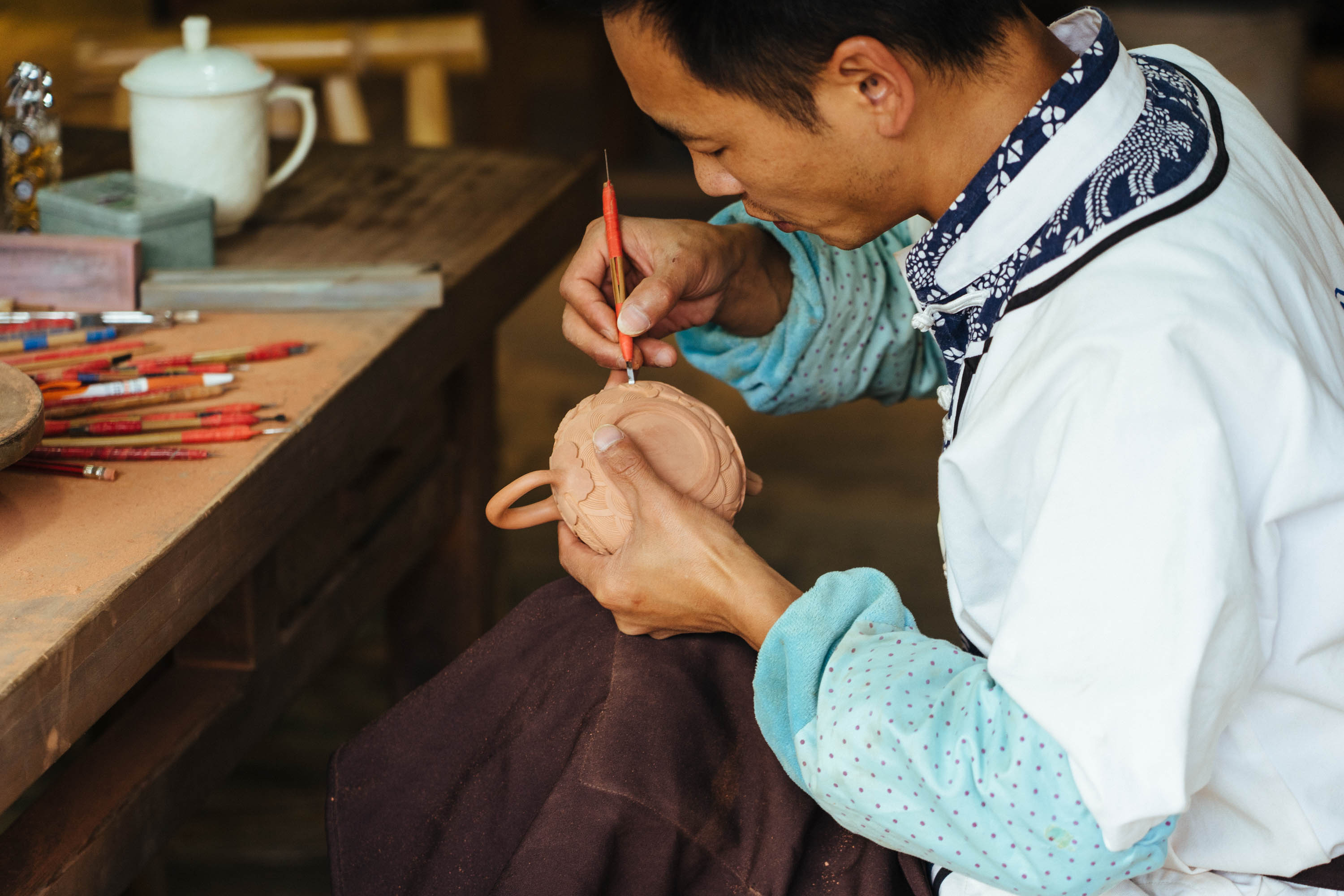 景德镇古窑民俗博览区制瓷步骤,景德镇古窑民俗和中国瓷窑博物馆