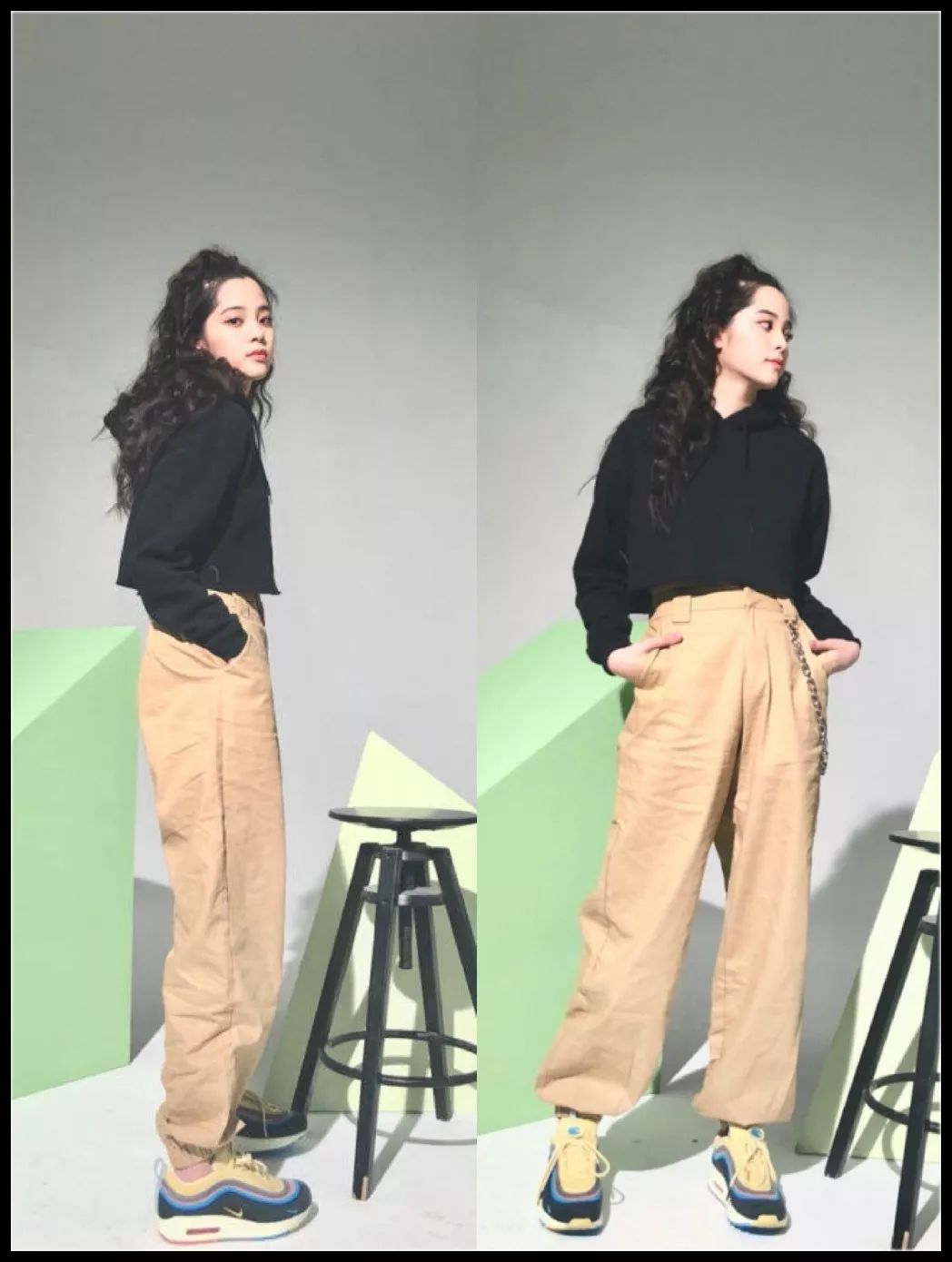 bella服装设计师跨界艺术家,bella都喜欢的工装裤