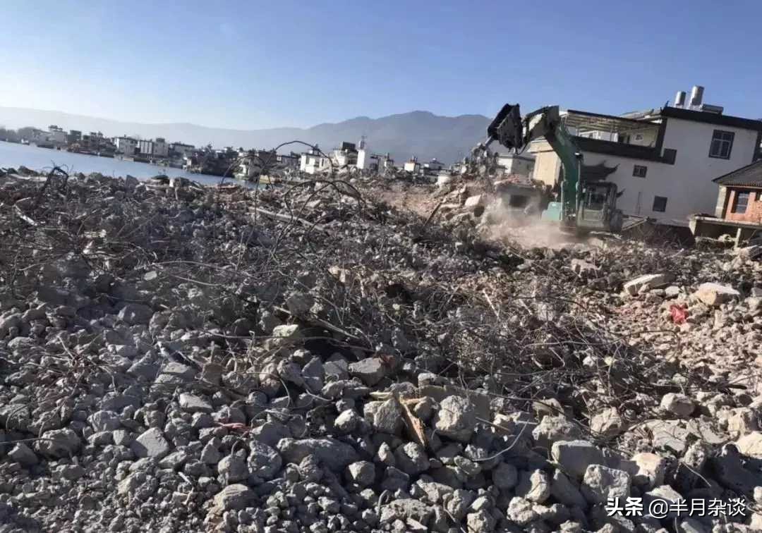 洱海被拆掉的那些海景客栈,洱海整顿还能游洱海吗