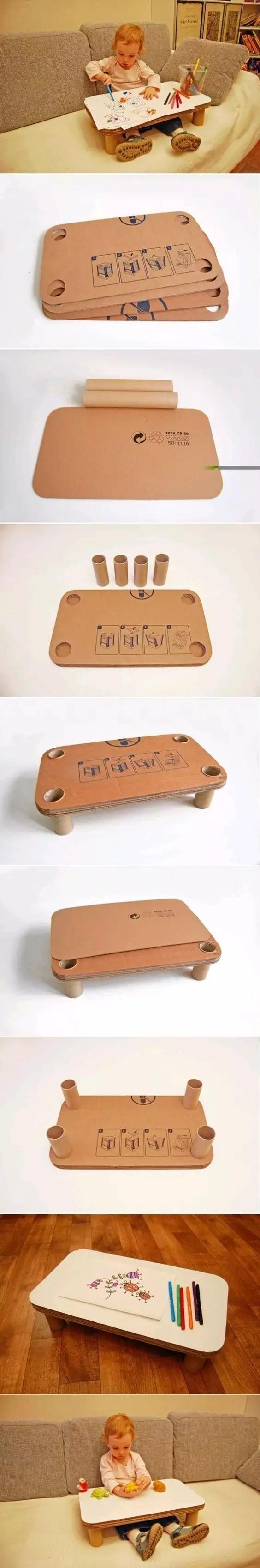 废旧纸盒制作儿童玩具房子,用纸箱做大黄蜂汽车详细教程