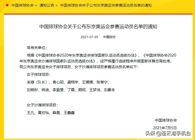 连云港运动员征战东京奥运,连云港的运动健儿