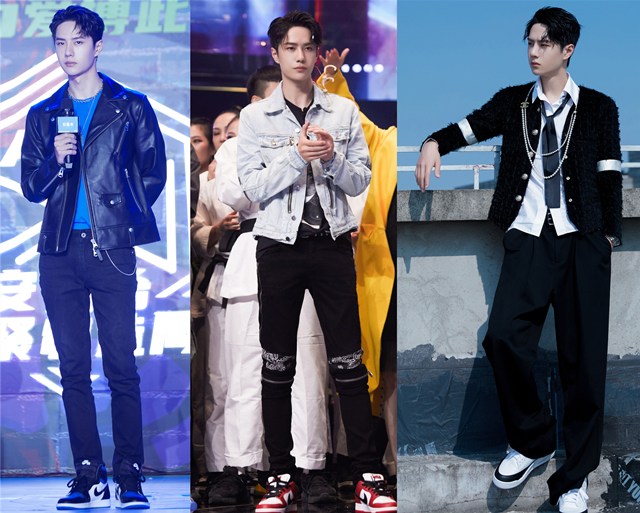 王一博的穿搭合集,王一博最新穿搭