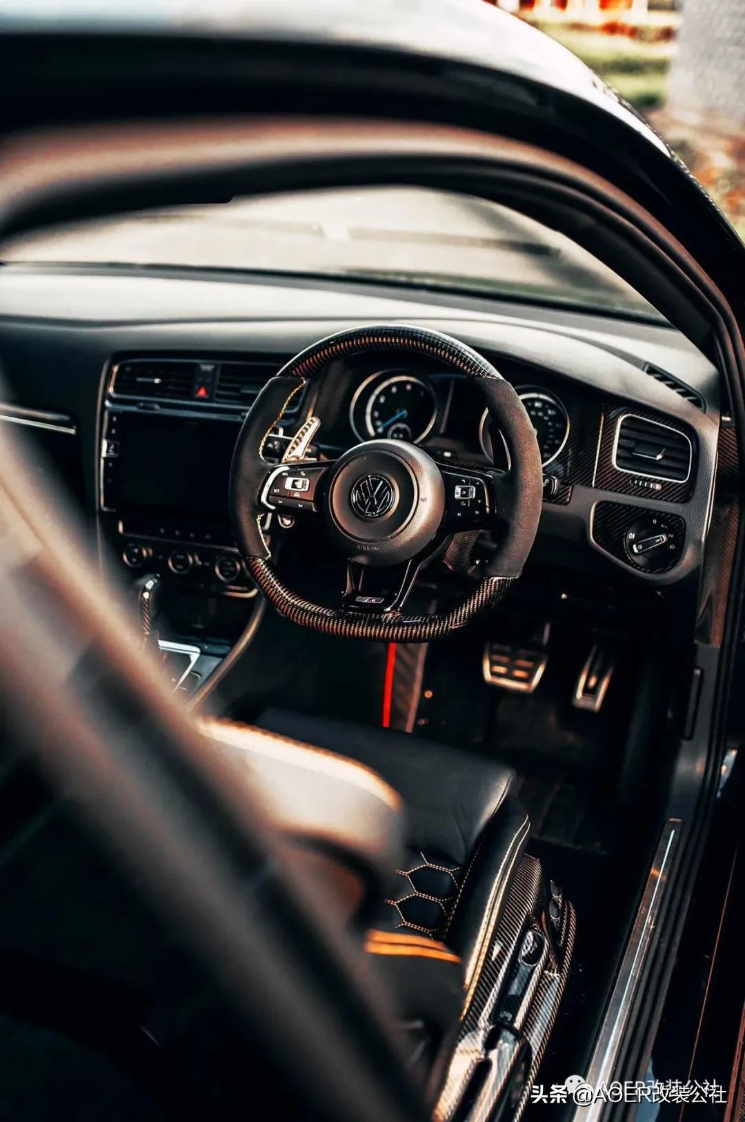 高尔夫71.6自吸改装案例,高尔夫rline7改装无钥匙进入视频