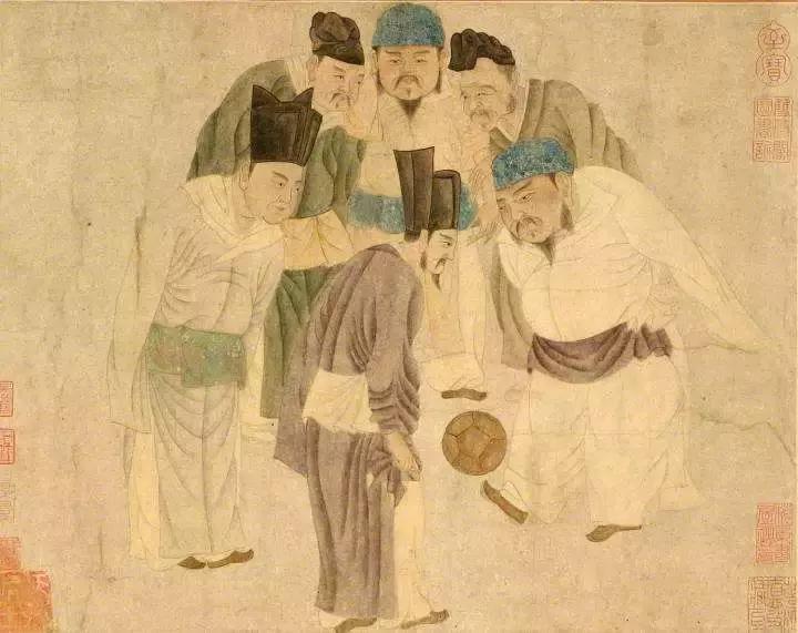古人玩的足球,古人如何踢足球