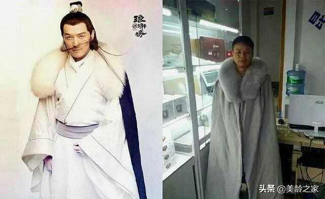 买家秀和卖家秀对比照经典图片,军阀买家秀vs卖家秀从军阀变伪军