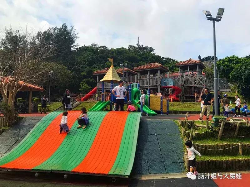 冲绳奥武山公园滑梯,冲绳旅游攻略自由行最新