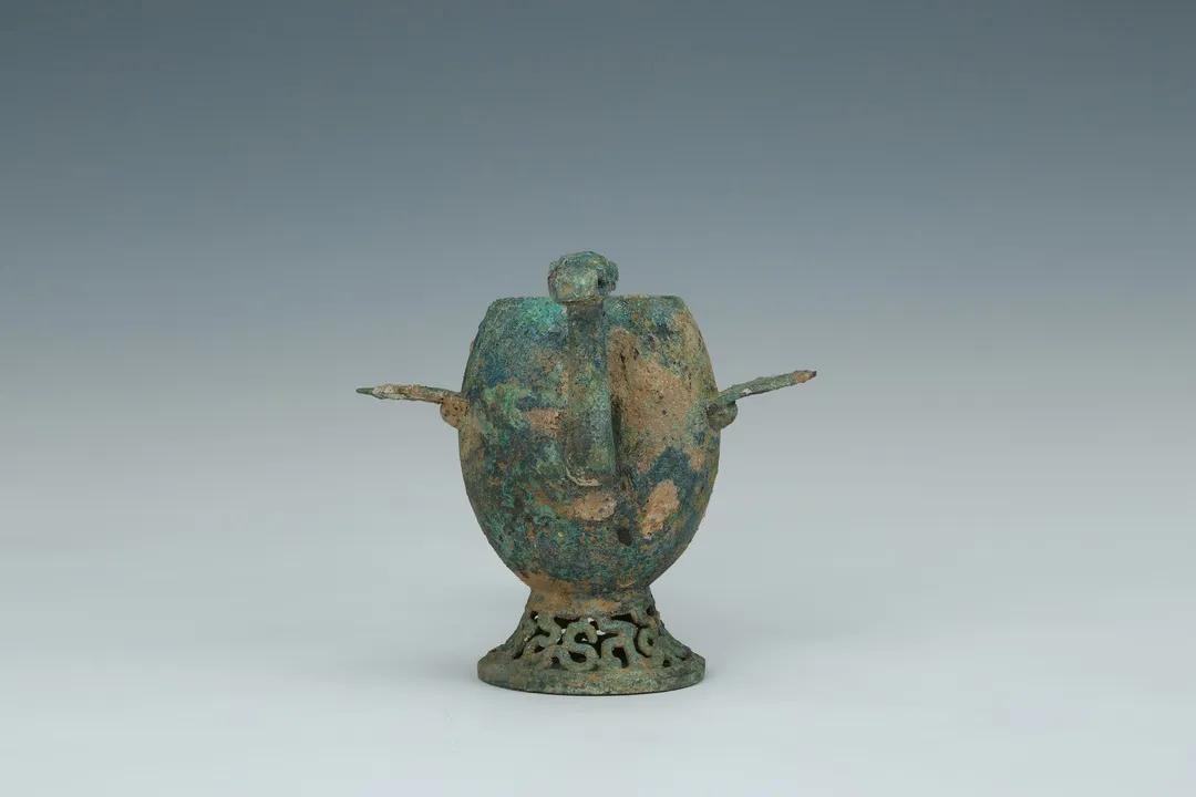 线上看*物文**|古人的惠世天工——战国青铜鸟形杯