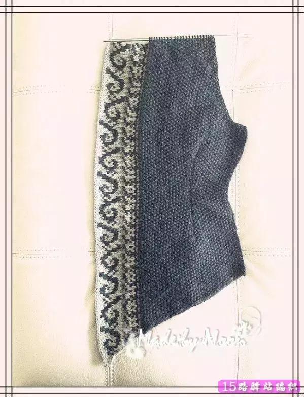 流行的开衫毛衣编织教程,女士新款棒针开衫毛衣编织教程