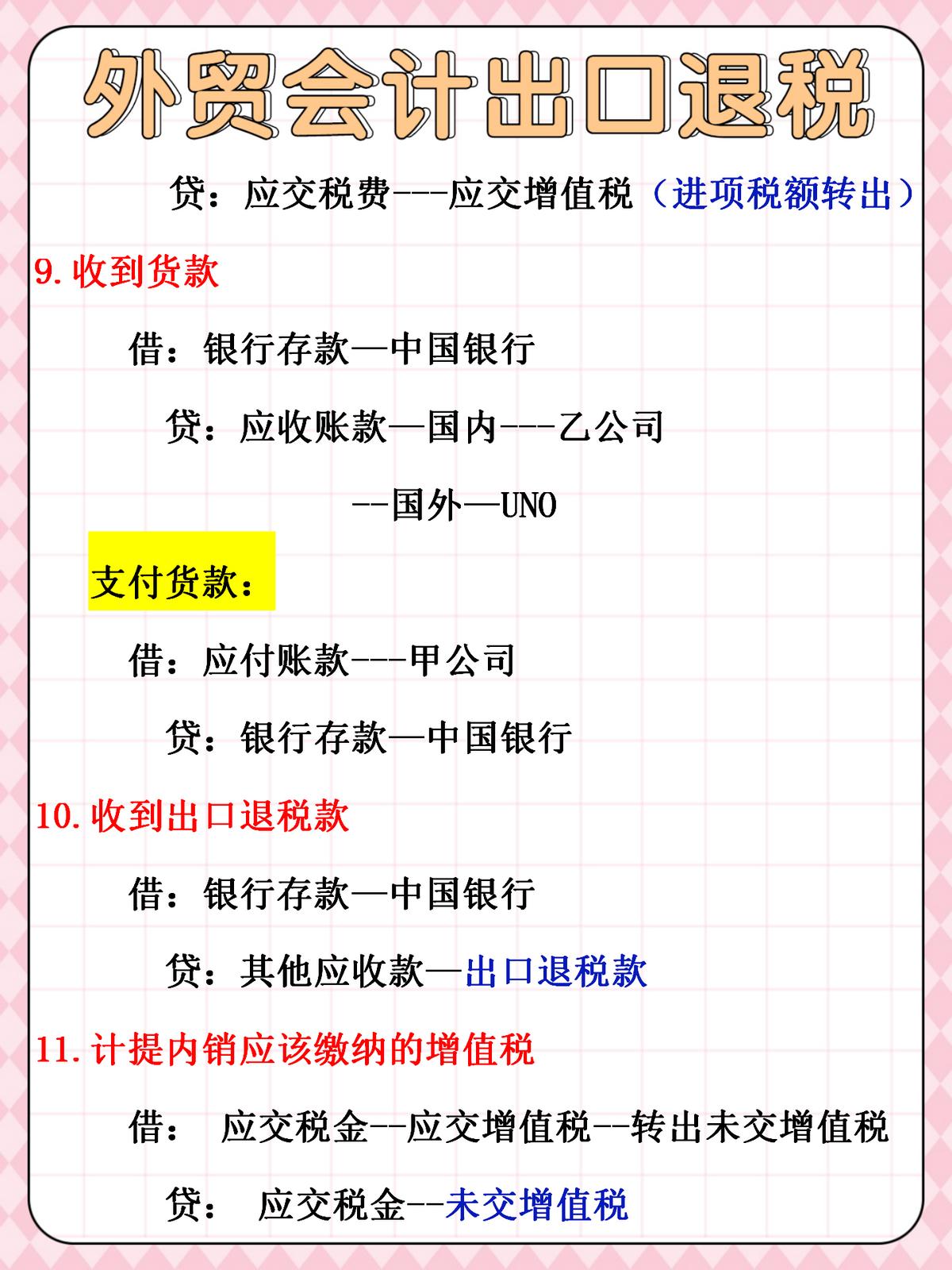 财务经理放话:看外贸会计能力的高低,取决于她做的出口退税账务