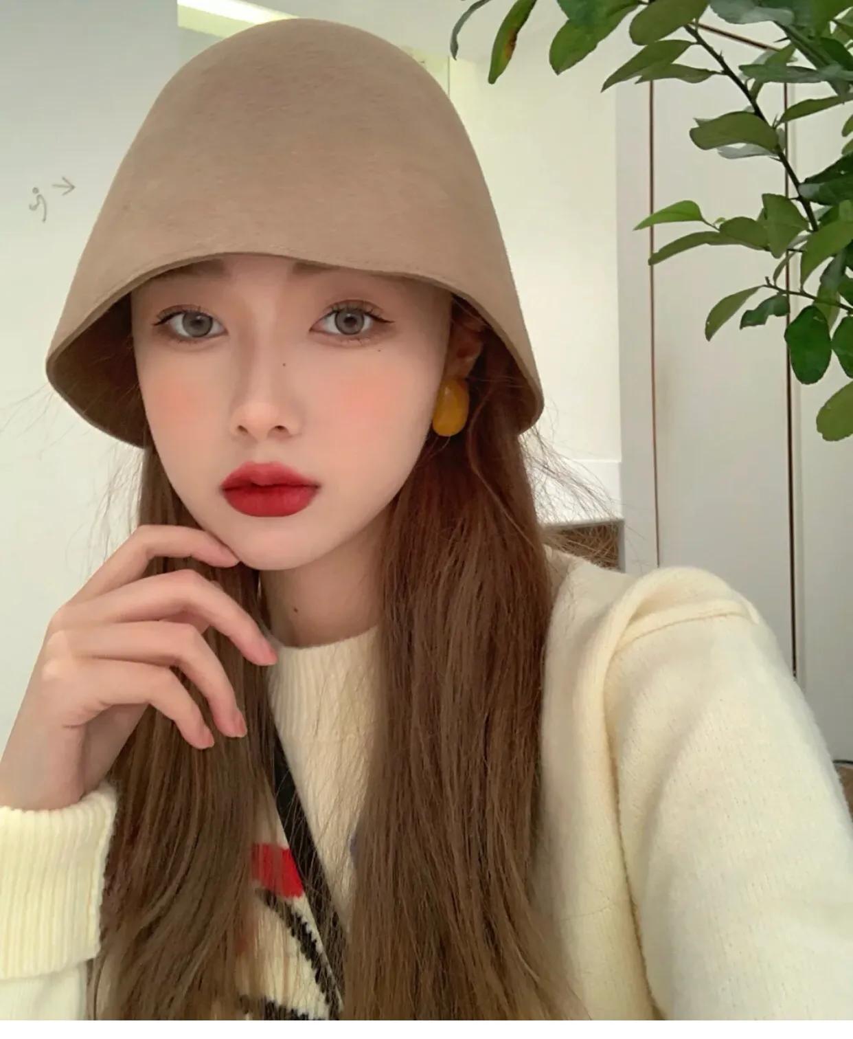 7顶帽子的搭配,7字母帽子大帽檐