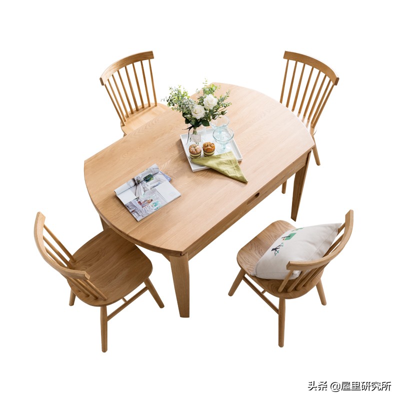 餐桌椅组合小户型家用现代简约,极简小户型餐桌椅推荐