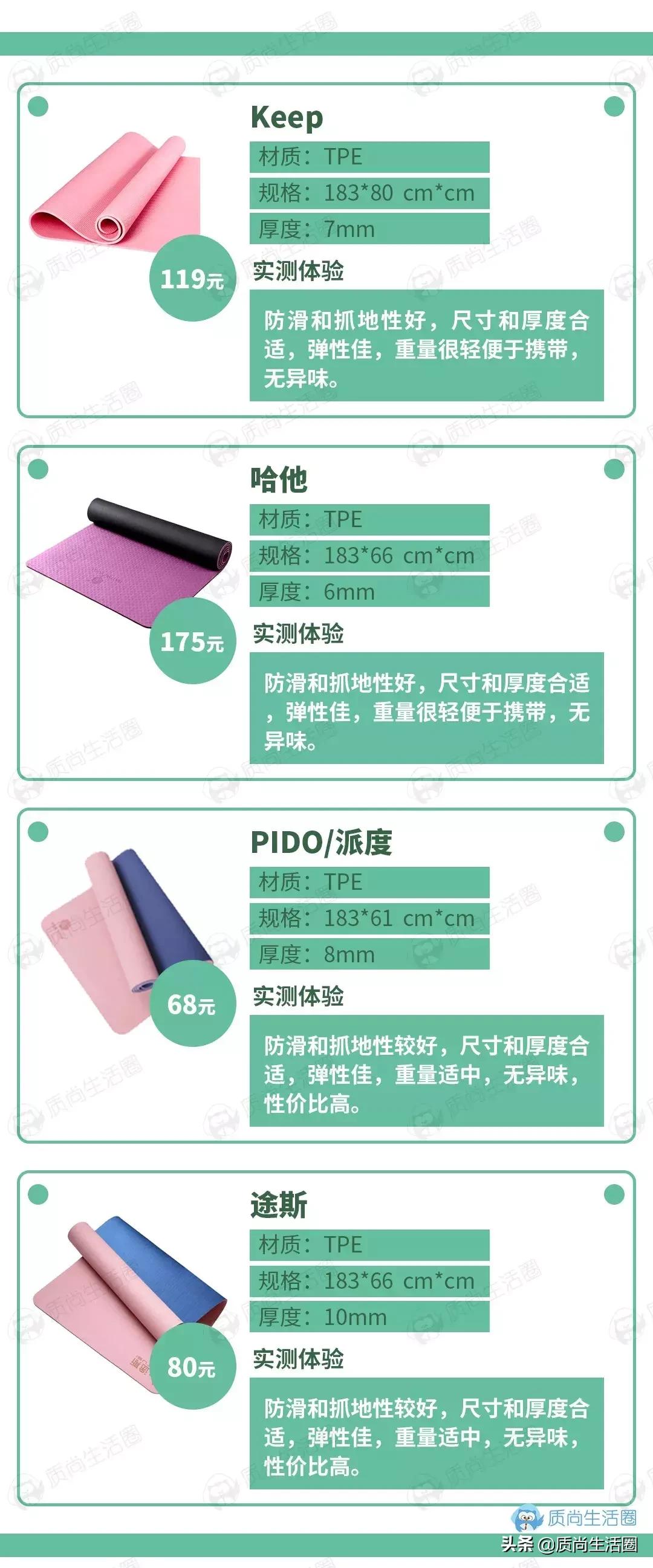 瑜伽垫的基本常识,瑜伽垫要厚一点还是薄一点好