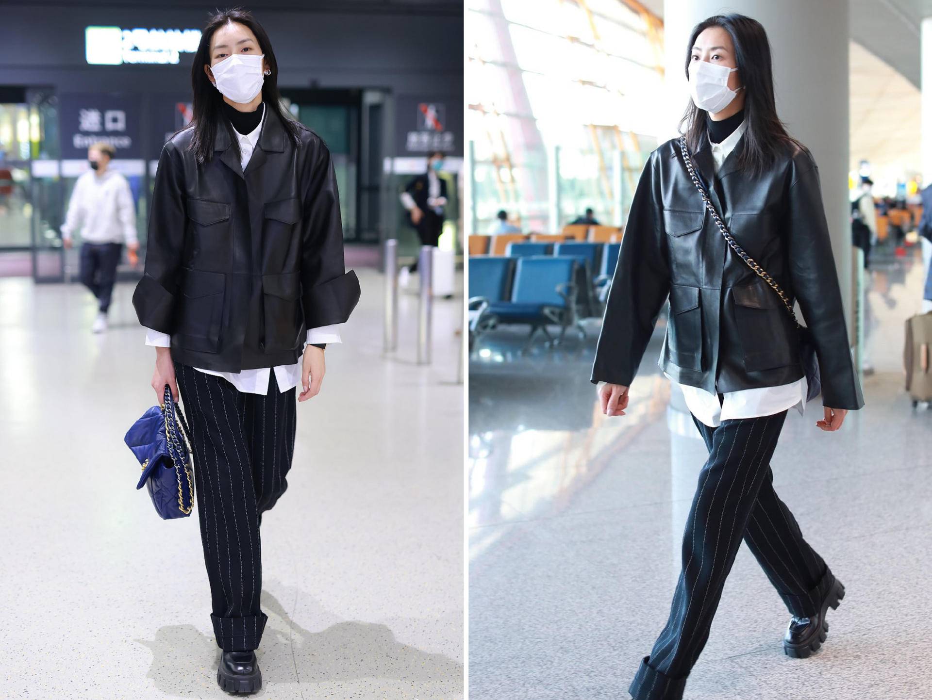 刘雯同款松糕厚底鞋,厚底松糕鞋刘雯同款