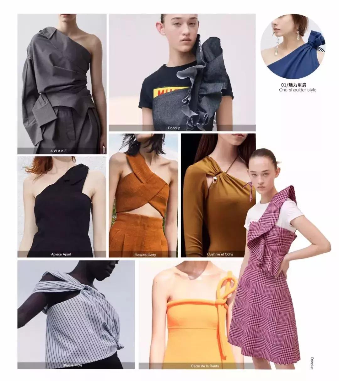 t台2021年春夏女装设计流行款式,2022春夏女装流行趋势流行面料