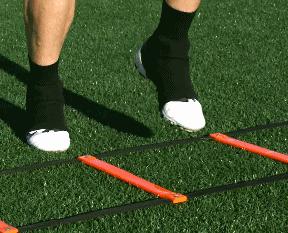 足球绳梯的100种训练方法,绳梯的100种训练方法