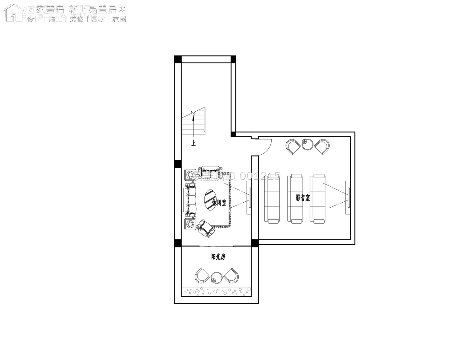 带地下室的二层农村小院别墅,简单大气带庭院的二层乡下房屋