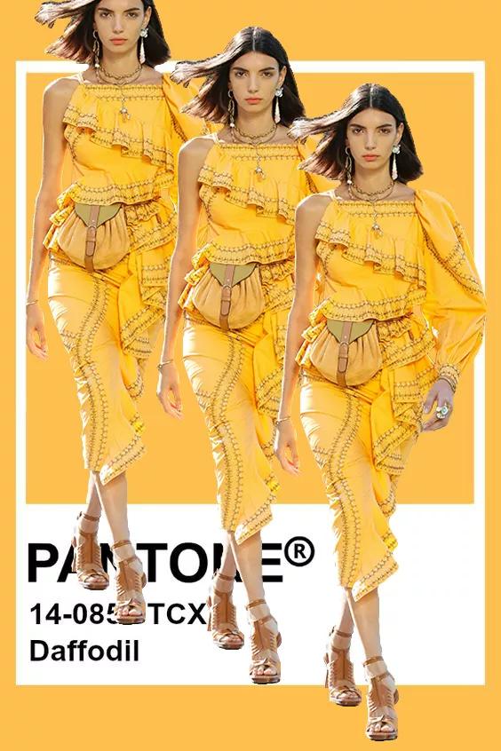 pantone发布的2021流行色黄,pantone2023春夏流行色