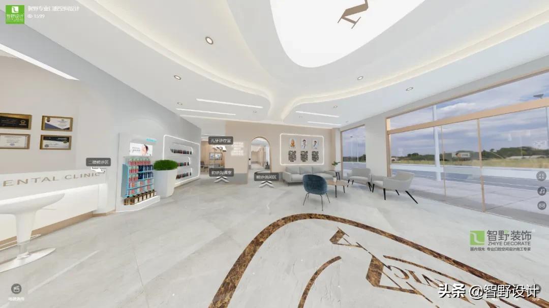 新古典主义牙科诊所设计,雅美牙科诊所设计图片