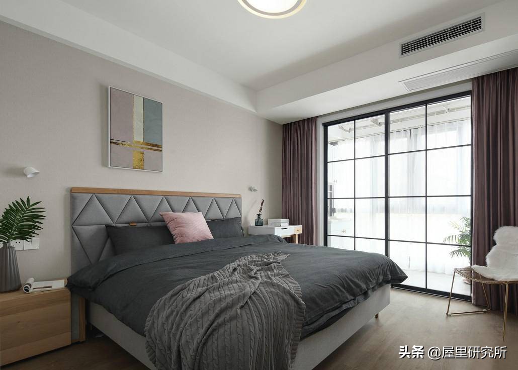 高颜值布艺床,软包床高端大气上档次现代简约