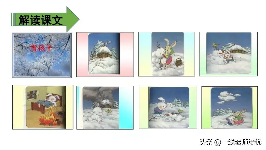 人教版二年级语文雪孩子的讲解,部编版二年级课文雪孩子视频讲解