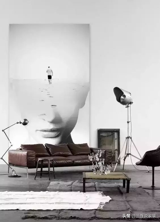 电视背景墙与沙发墙不对称效果图,现在装修沙发背景墙流行什么风格