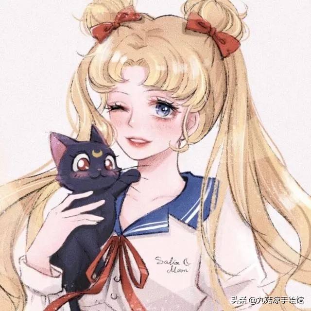 简单漫画头像大全可爱女生,好看的漫画头像男女可爱萌