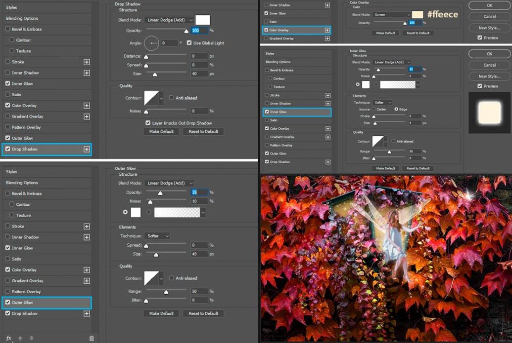 ps梦幻效果教程,ps合成童话主题及过程图