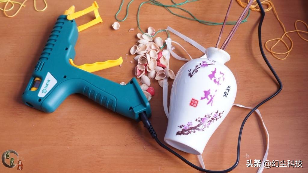 热熔枪儿童手工作业,轻松搞定儿童手工