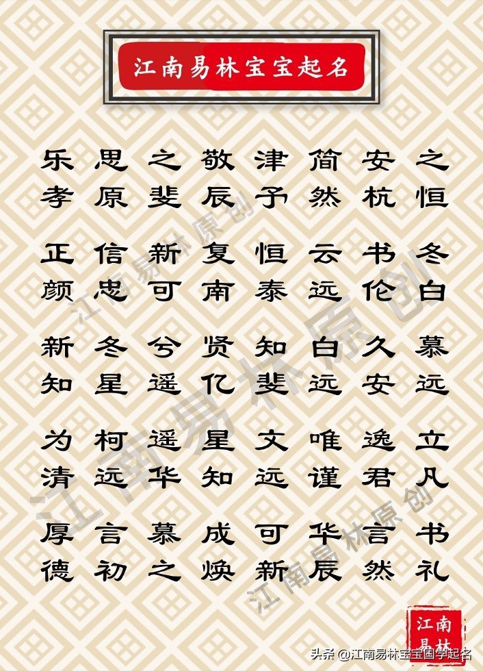 男孩起名寓意睿智稳重的名字,2020新生儿取名男孩名字排行