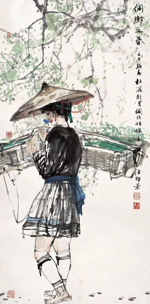 他从一个普通的美术编辑，到成就斐然的专业画家