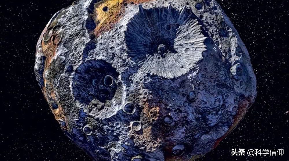 灵神星的黄金储量,灵神星全身遍布黄金