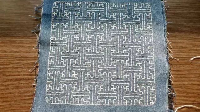 刺子绣基础教程,最简单的刺子绣教程