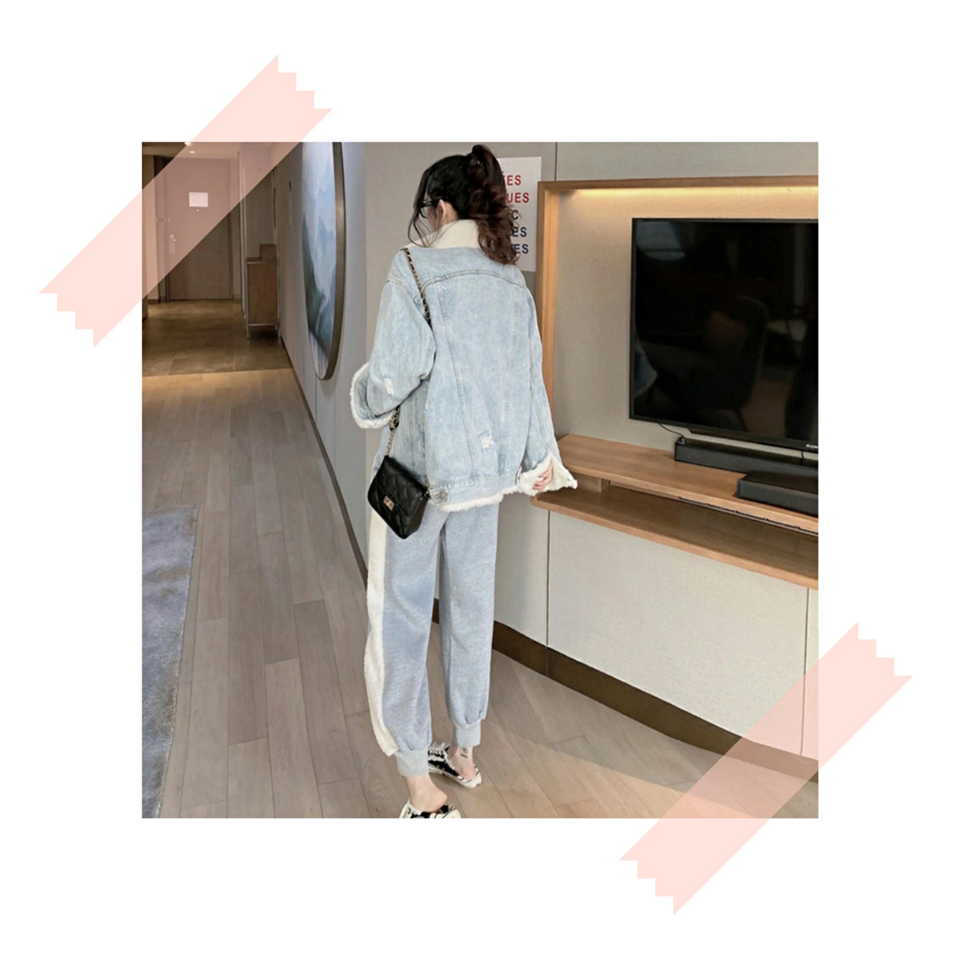 服装穿搭｜容易被错过的裤子款式，冬天穿加绒运动裤太舒服了