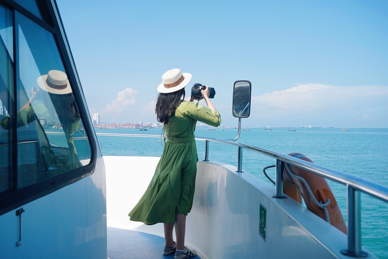 从北海坐游轮去海南海上观光,北海国际邮轮到越南